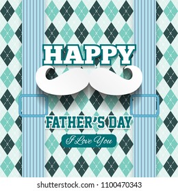 Happy Father's Day Greeting Card / I Love My DAD 