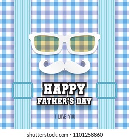 Happy Father's Day Greeting Card / I Love My DAD 