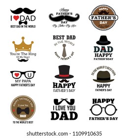 Happy Father's Day Greeting Card Collection, I Love My DAD.