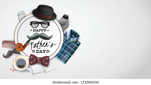 Happy Father's Day Greeting card 