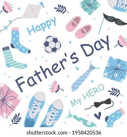 Happy Fathers Day greeting card