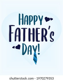 Happy Father's Day greeting card