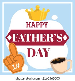 Happy Father's Day Greeting Card