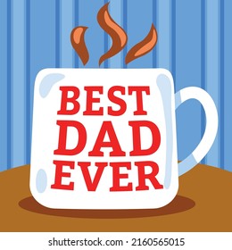 Happy Father's Day Greeting Card best dad ever