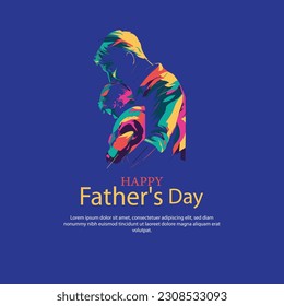 Happy Father's Day, Father's Day greeting card