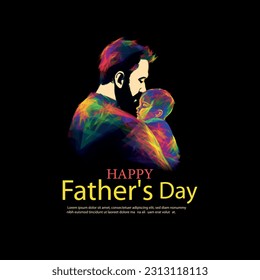 Happy Father's Day, Father's Day greeting card
