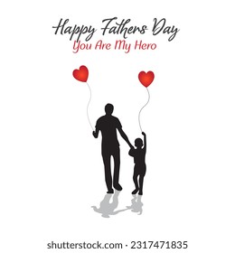 Happy Father's Day greeting card