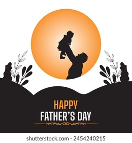 happy father's day greeting card Fathers Day social media post Celebrating
