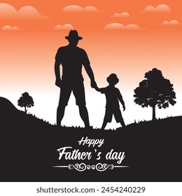 happy father's day greeting card Fathers Day social media post Celebrating
