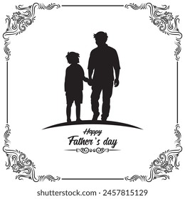  happy father's day greeting card Fathers Day social media post Celebrating