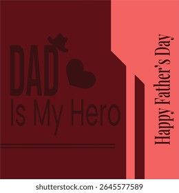 HAPPY FATHER'S DAY greeting card