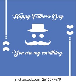 HAPPY FATHER'S DAY greeting card