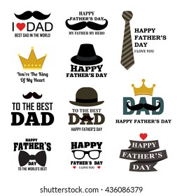 Happy Father's Day Greeting Card / I Love My DAD 