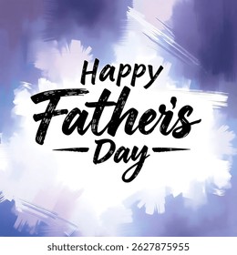 Happy Father's day greeting illustration.Father's Day poster or banner template, Greetings and presents for Father's Day in flat lay styling.