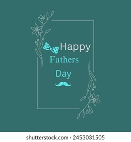 Happy Fathers Day greeting. Vector background with doodle neckties, bow tie.vector illustration 