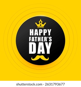 happy father's day holiday background to make dad feel special vector