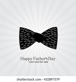 Happy Father's Day, holiday card