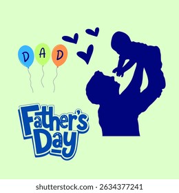 Happy father's day and happy holidays