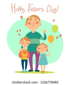 Happy Father's Day illustration