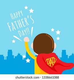 Happy Father's Day Illustration