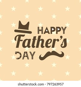 Happy Father's Day Illustration