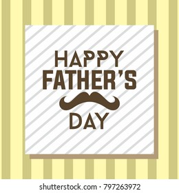 Happy Father's Day Illustration
