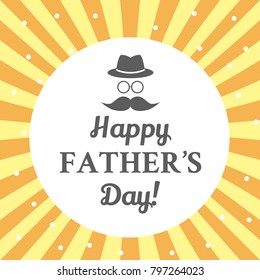 Happy Father's Day Illustration