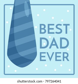 Happy Father's Day Illustration