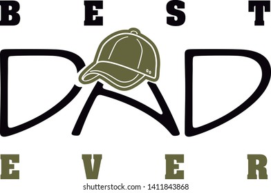 Happy Father's Day  illustration Vector