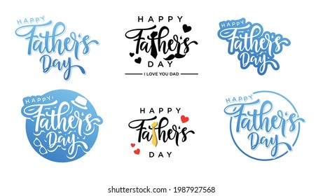 Happy Father's Day illustration vector graphic of good for greeting card, sale, typography, Background. Fathers day holiday