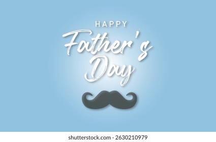 Happy Fathers day illustrtion Background