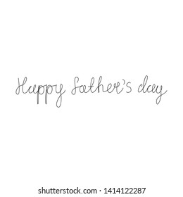 Happy father's day of father's day inscriptions. inscriptions made gel pen