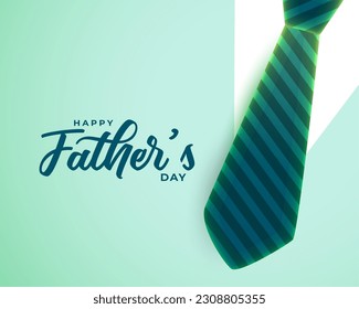 happy father's day joyful background with tie for gentlemen vector