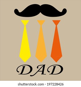 happy father's day, June sixteen,  vector