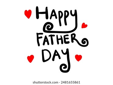  Happy Father's Day lettering for Father's Day Celebrations.