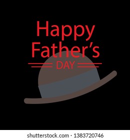 happy father's day logo design vector