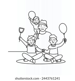happy  father's day, i love you dad, template design