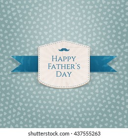 Happy Fathers Day modern graphic Emblem
