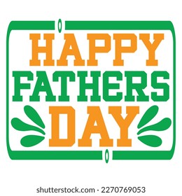 happy fathers day, father's day print template vector best daddy love kids father dad 