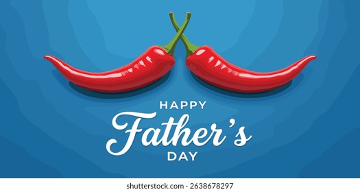 Happy Father's Day restaurant Concept. Father symbol shape with plate and spoon concept for restaurant and food brand for father's day. Restaurant and fast food Father's day concept.