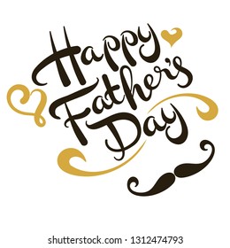 happy fathers day slogan text