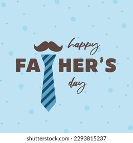 Happy Father's Day for Social Media Post Design