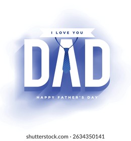 Happy Father's Day Social Media Creative and Post. Happy Father's Day Greeting Card and Flyer Template Vector Illustration
