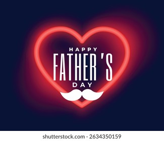 Happy Father's Day Social Media Creative and Post. Happy Father's Day Greeting Card and Flyer Template Vector Illustration