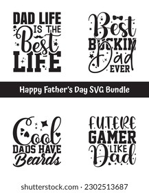 Happy Father's Day SVG Bundle