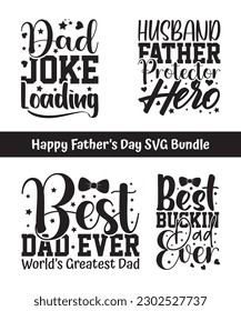 Happy Father's Day SVG Bundle