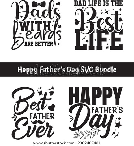 Happy Father's Day SVG Bundle
