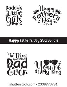 Happy Father's Day SVG Design Bundle