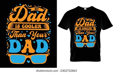 Happy father's day t shirt, Vintage Father's Day shirts, Retro Vintage Father's Day t Shirt Design, Funny Dad Lover vintage T shirt.