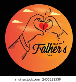 Happy Father's Day T- shirt Design